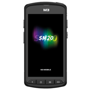 M3 MOBILE Mobile SM20x, 2D, SE4710, USB, BT (5.1), Wi-Fi, 4G, NFC, GPS, disp., GMS, RB, black, Android