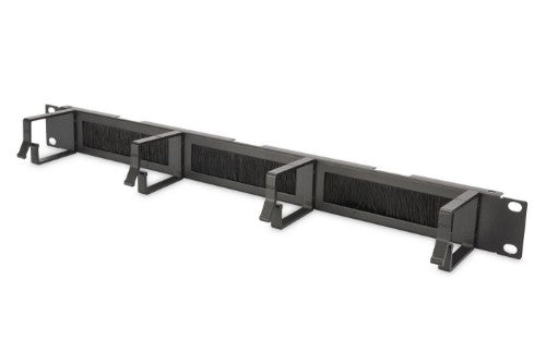 Digitus Cable Management Panel with Brush Entries for 483 mm (19") Cabinets, 1U