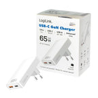 LogiLink PA0368 mobile device charger Universal White AC Fast charging Indoor