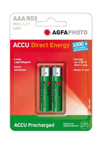 AgfaPhoto Direct Energy AAA Nickel-Metal Hydride (NiMH)