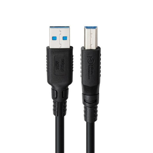 Microconnect USB3.0AB2B-LSZH USB cable USB 3.2 Gen 1 (3.1 Gen 1) 2 m USB A USB B Black