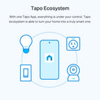 TP-Link Tapo Smart Wi-Fi Light Bulb, Daylight & Dimmable