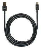 Mobilis 020013 USB cable 1 m USB A USB C 0.48 Gbit/s 10 W Black