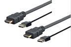 Vivolink PROHDMIUSB1 video cable adapter 1 m HDMI + USB Type-A HDMI + USB Black