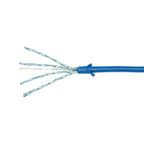 LogiLink CQ9026S networking cable Blue 0.5 m Cat6a U/FTP (STP)