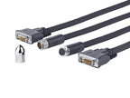 Vivolink PRODVICW20 DVI cable 20 m DVI-D Black