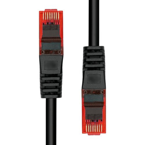 ProXtend CAT6 U/UTP CU LSZH Ethernet Cable Black 7M