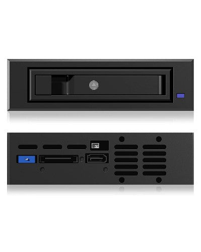 ICY BOX IB-129SSK-B 13.3 cm (5.25") Bezel panel Black