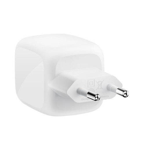 Belkin WCH020KQ2MWH-B6 mobile device charger Universal White AC Fast charging Indoor