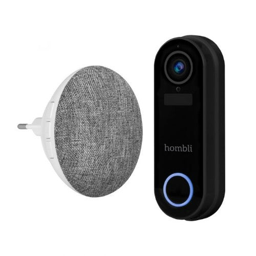 Hombli Smart Doorbell Pack Black, White