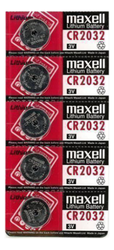 Maxell 18586300 household battery Single-use battery CR2032 Lithium-Manganese Dioxide (LiMnO2)