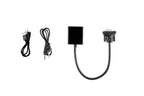 Microconnect MONGGHDMI video cable adapter 0.3 m VGA (D-Sub) HDMI Black