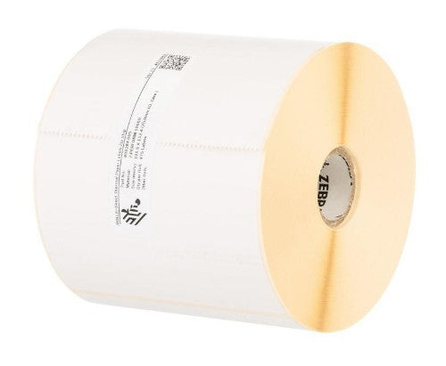 Zebra Z-Perform 1000D White Permanent Adhesive