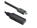 ROLINE 12.04.1066 USB cable USB 3.2 Gen 1 (3.1 Gen 1) 10 m USB C USB A Black