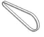 Zebra 45189-21 printer belt