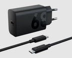 Lenovo 68W USB-C Wall Charger Tablet, Universal Black AC Indoor