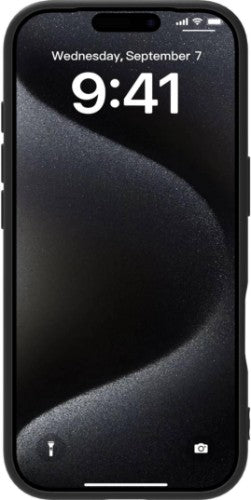 eSTUFF INFINITE (GRS) VIENNA iPhone 18 Pro/17 Pro Black Cover. Material: 100% recycled TPU mobile phone case
