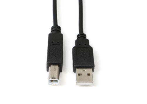 Microconnect USBAB05B USB cable USB 2.0 0.5 m USB A USB B Black