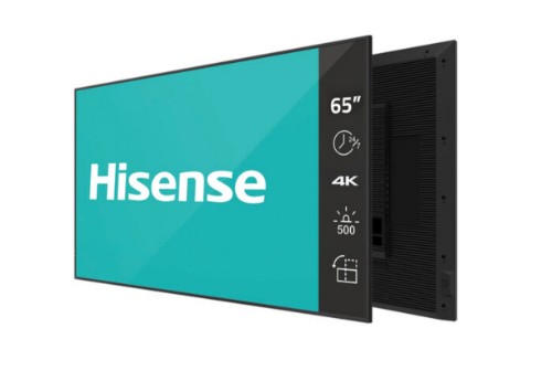 Hisense 65DM66D 165.1 cm (65") LED Wi-Fi 500 cd/m² 4K Ultra HD Black Built-in processor Android 11 24/7