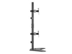 Equip 17"-32" Dual Vertical Monitor Tabletop Stand