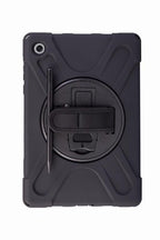 Techair TAXSGA044H Samsung Tab A11+ military grade drop protection rugged case with hand strap