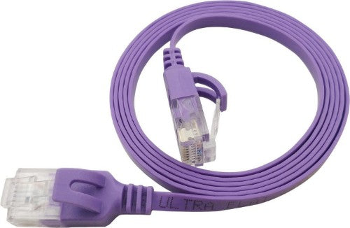 LinkIT UTP-FL6A-00400-PU networking cable Purple 4 m Cat6a U/UTP (UTP)