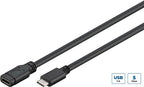 Microconnect USB3.1CC05EX USB cable USB 3.2 Gen 1 (3.1 Gen 1) 0.5 m USB C Black
