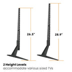 Vivolink VLMT400B monitor mount / stand 190.5 cm (75") Desk Black