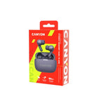 Canyon CNS-TWS10PL headphones/headset True Wireless Stereo (TWS) In-ear Calls/Music/Sport/Everyday USB Type-C Bluetooth Purple
