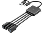 Sandberg USB-C/A to 2A+2C Splitter