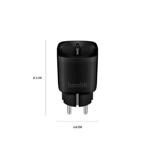 Hombli HBPP-0205 smart plug 3680 W Home Black