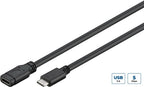 Microconnect USB3.1CC1.5EX USB cable USB 3.2 Gen 1 (3.1 Gen 1) 1.5 m USB C Black