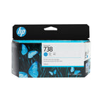 HP 498N5A/738 Ink cartridge cyan 130ml for HP DesignJet T 850