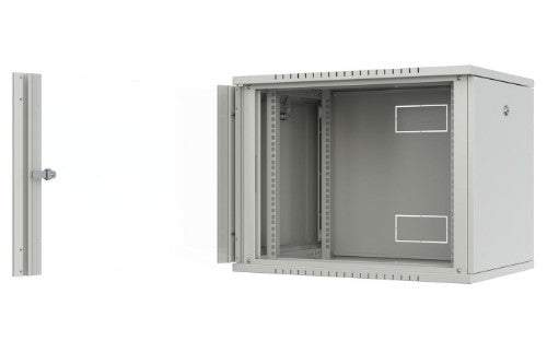 Lanview RWF09U45WH rack cabinet 9U Wall mounted rack White
