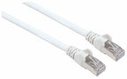 Intellinet Network Patch Cable, Cat7 Cable/Cat6A Plugs, 1m, White, Copper, S/FTP, LSOH / LSZH, PVC, RJ45, Gold Plated Contacts, Snagless, Booted, Lifetime Warranty