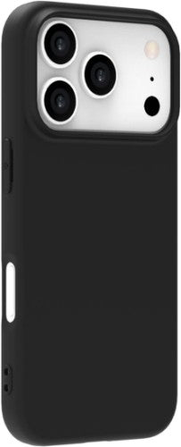 eSTUFF INFINITE (GRS) VIENNA iPhone 18 Pro/17 Pro Black Cover. Material: 100% recycled TPU mobile phone case