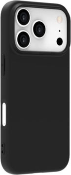 eSTUFF INFINITE (GRS) VIENNA iPhone 18 Pro Max Black Cover. Material: 100% recycled TPU mobile phone case