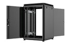 Lanview RDL16U66BL rack cabinet 16U Freestanding rack Black