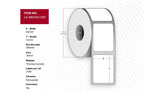 Capture CA-880350-050 printer label White