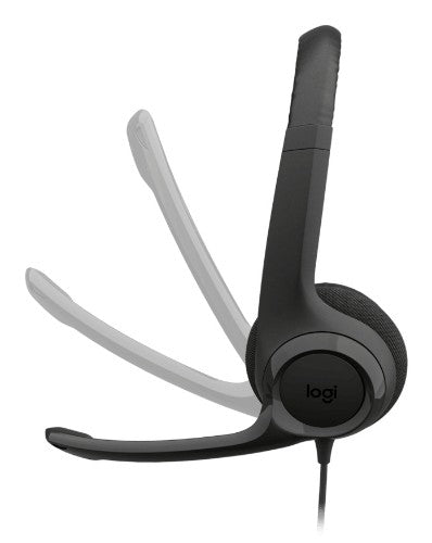 Logitech H390 USB Headset Wired Head-band Calls/Music USB Type-A Black