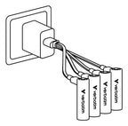 Verbatim AA USB-C Rechargeable Battery (Pack of 4)