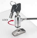 eSTUFF GLB220108 cable lock Black 1.8 m