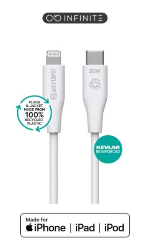 eSTUFF ES602270-BULK lightning cable 2 m White
