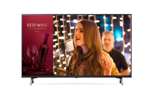 LG 43UR640S Signage Display Digital signage flat panel 109.2 cm (43") LED 300 cd/m² 4K Ultra HD Black WebOS