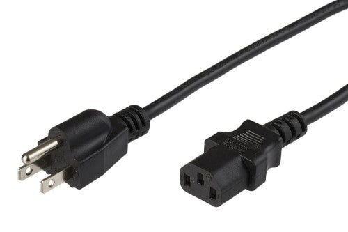 Microconnect PE110401 power cable Black 1 m Power plug type B C13 coupler