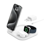 Belkin BoostCharge Headphones, Smartphone, Smartwatch White USB Wireless charging Fast charging Indoor