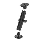 RAM Mounts Universal Double Ball Mount with Two Round Plates