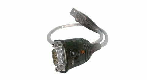iogear USB to Serial RS-232 Adapter serial cable Grey 0.4 m USB Type-A DB-9