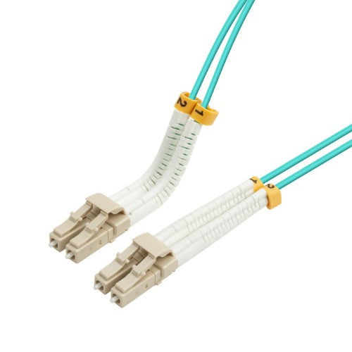 Lanview LVO231301-FLEX InfiniBand/fibre optic cable 2 m LC Aqua colour