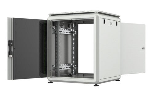 Lanview RDL12U66WH rack cabinet 12U Freestanding rack White